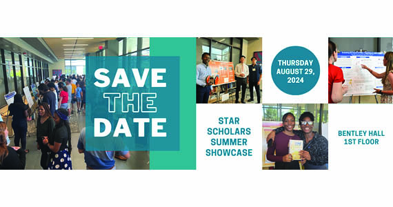 2024 STAR Scholars Summer Showcase - August 29, 2024